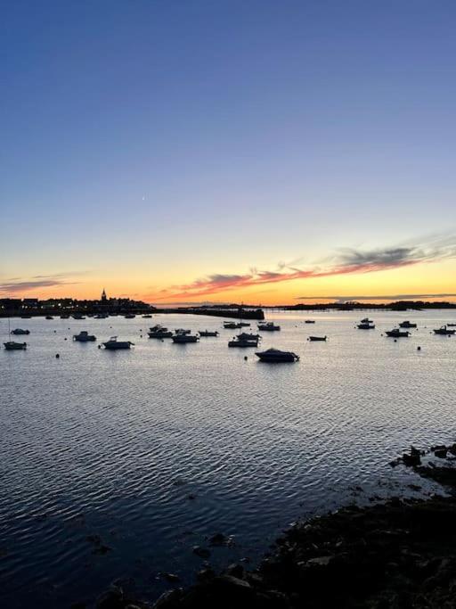 Bel Appartement De Bord De Mer Avec Veranda Roscoff Exteriér fotografie